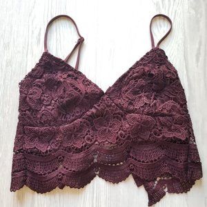 LA Hearts Lace Bralette